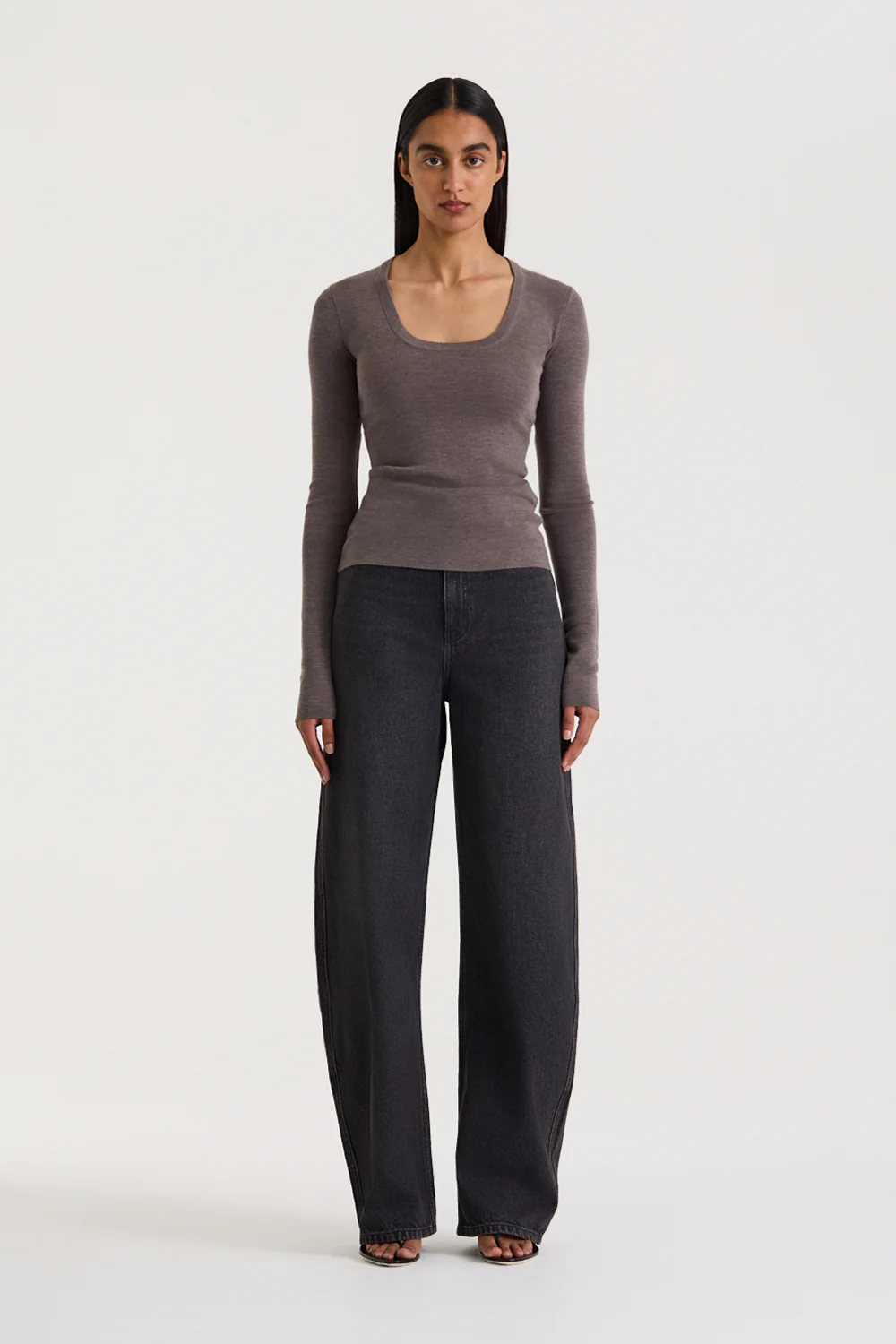 Carr Long Sleeve Scoop Top - Image 5