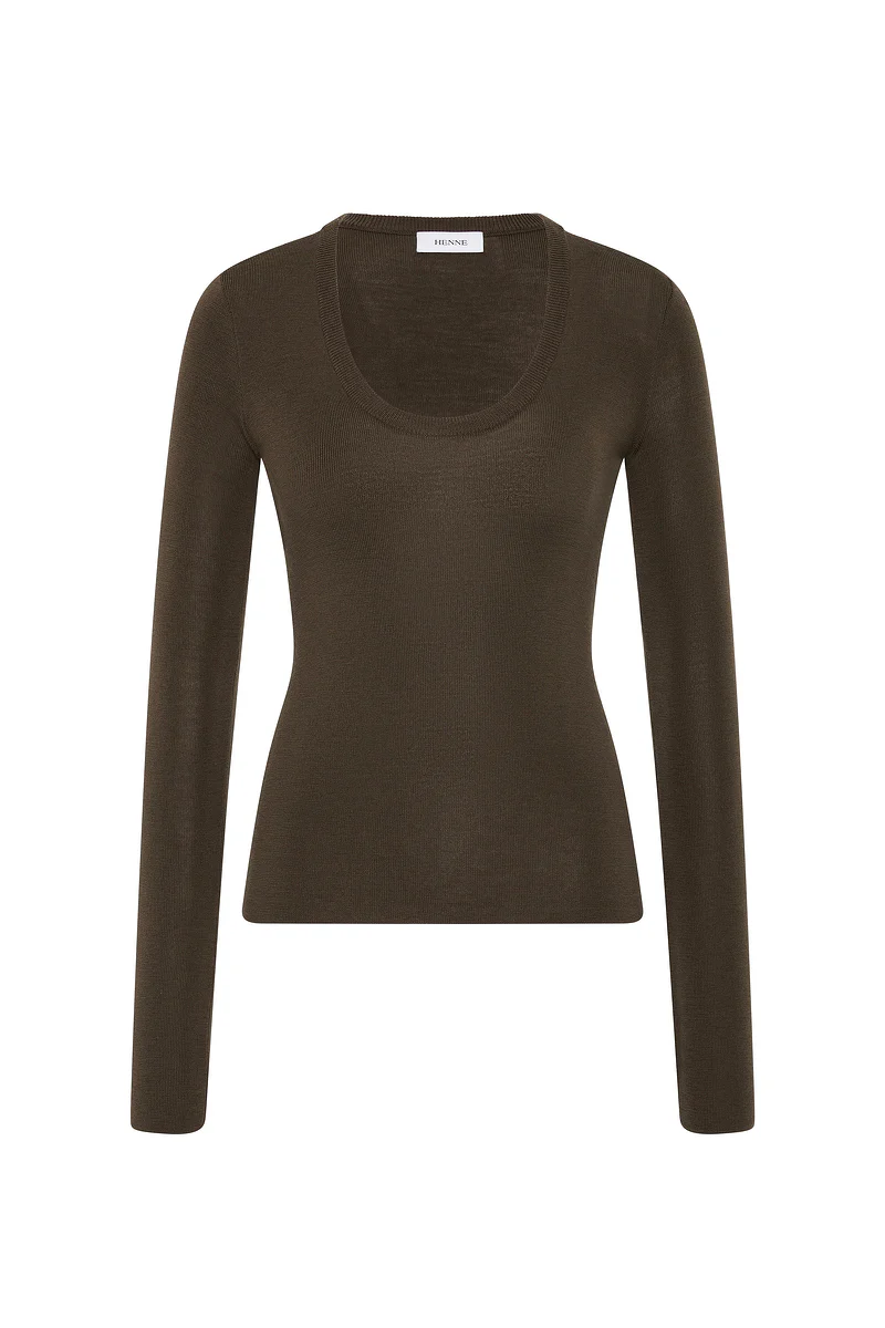 Carr Long Sleeve Scoop Top - Image 6