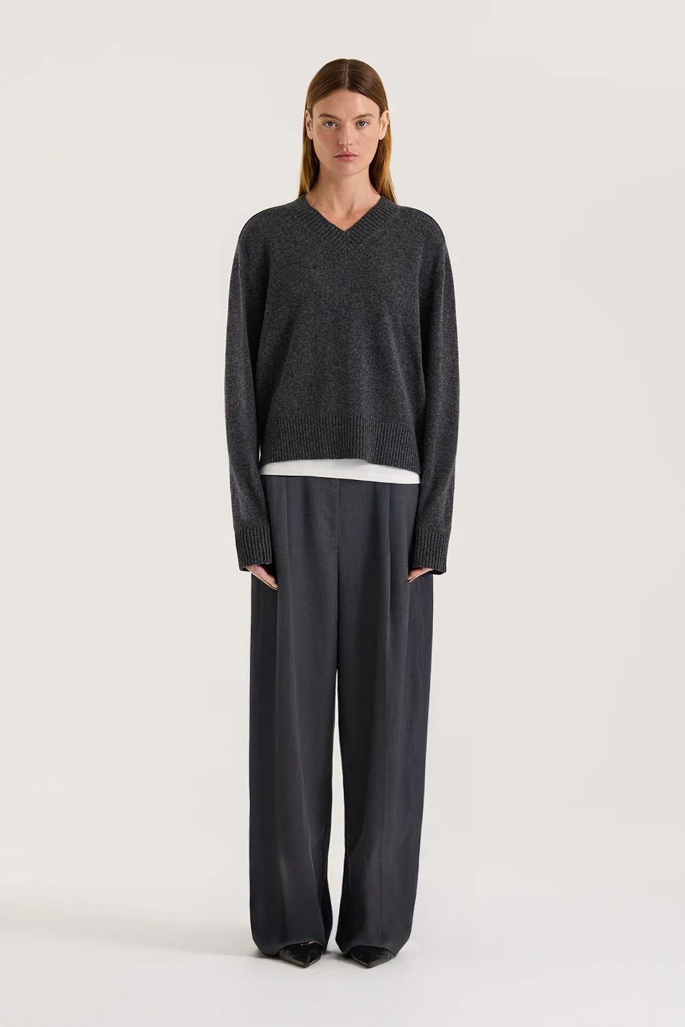 Ines V neck jumper - Image 2