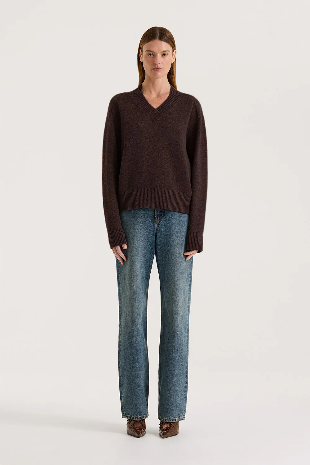 Ines V neck jumper - Image 6