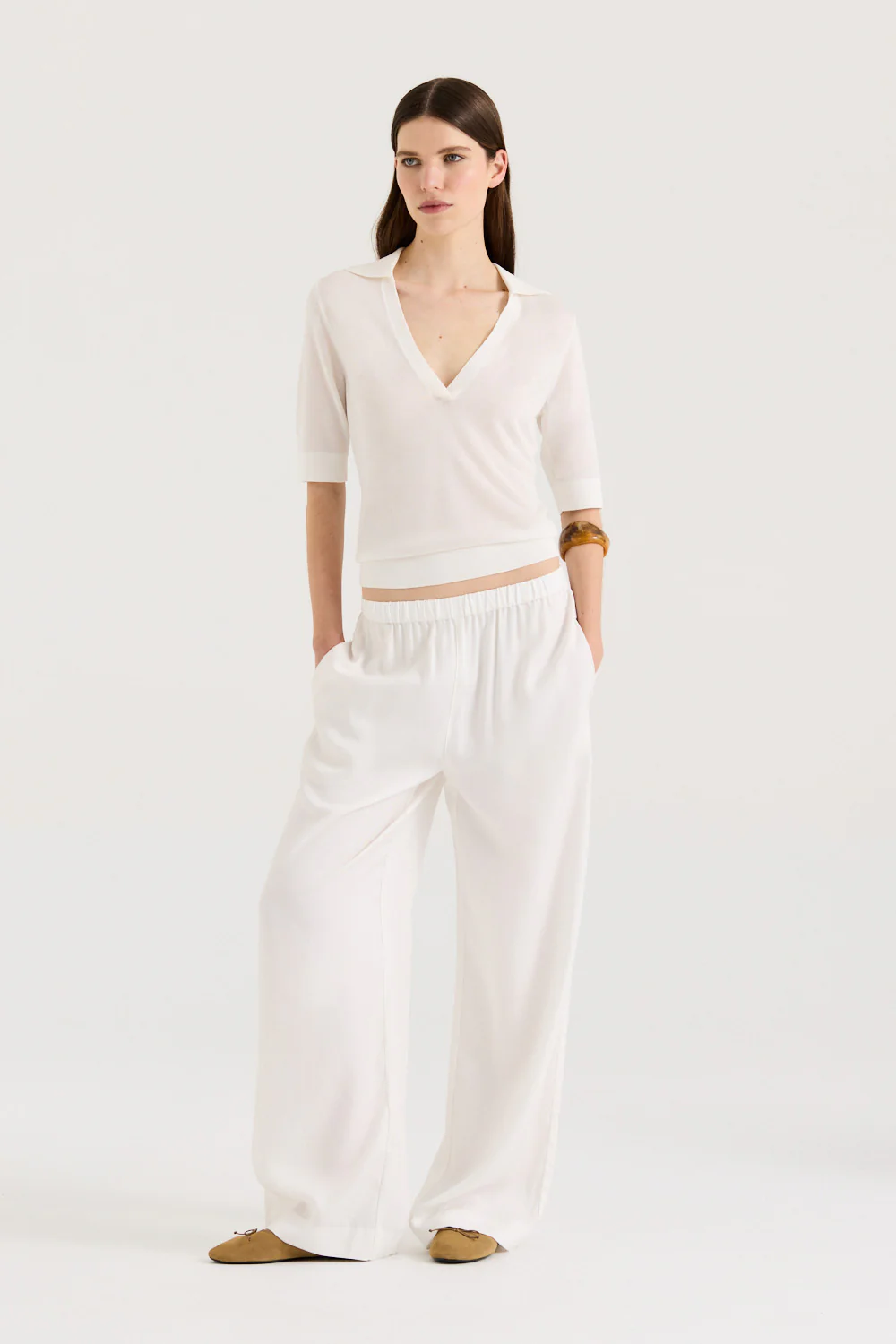 Jasper Short Sleeve Knit Top