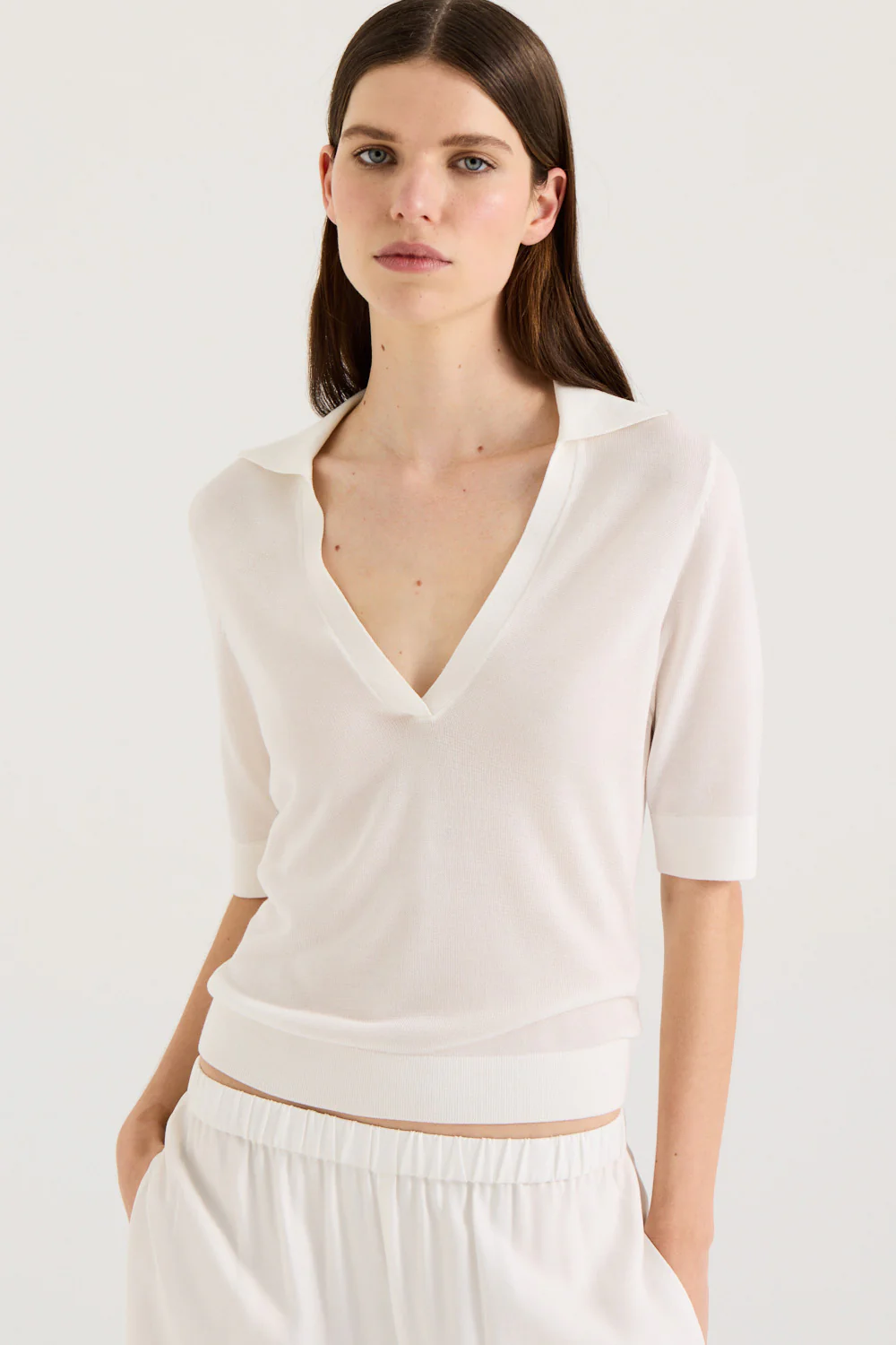 Jasper Short Sleeve Knit Top - Image 2
