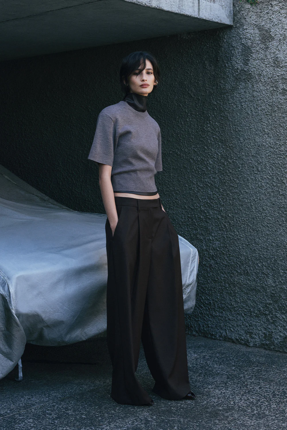 Lorelei Shoulder Pad Tee - Image 2
