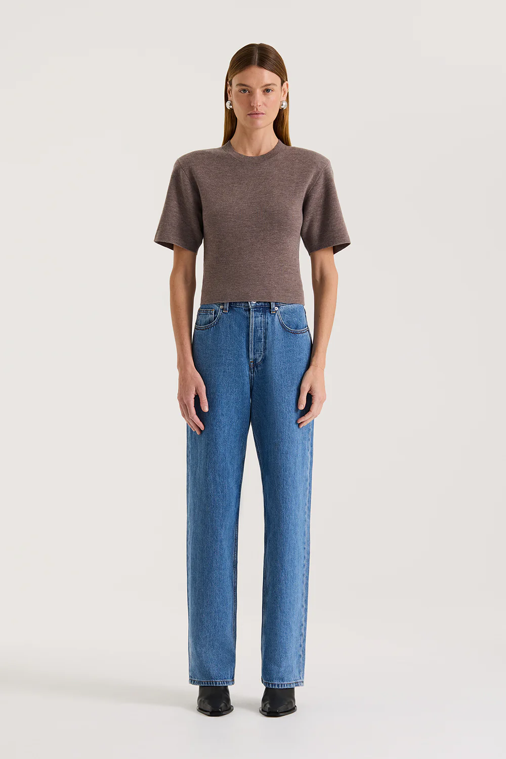 Lorelei Shoulder Pad Tee - Image 3