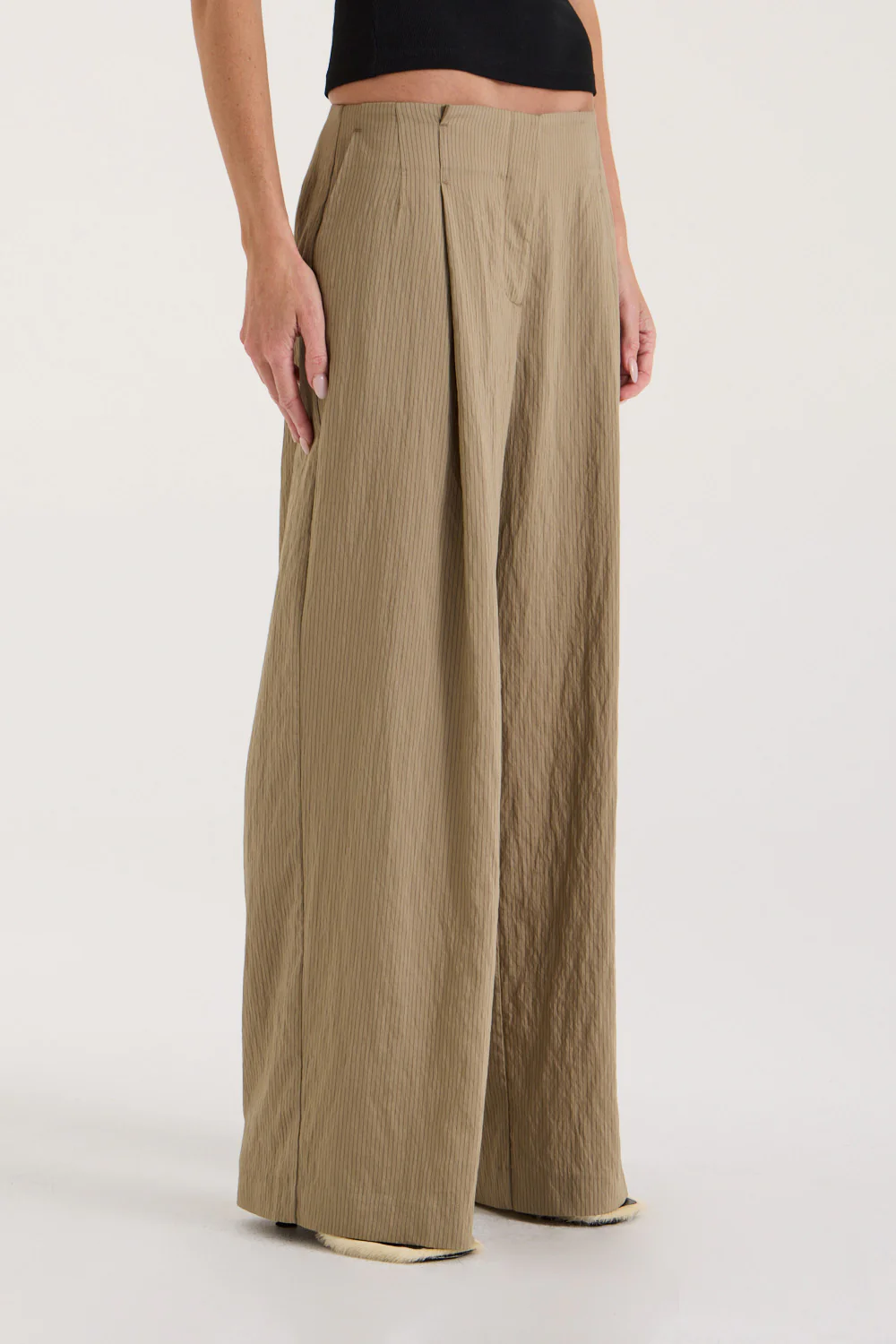 Lucia Pleated Trouser - Image 2