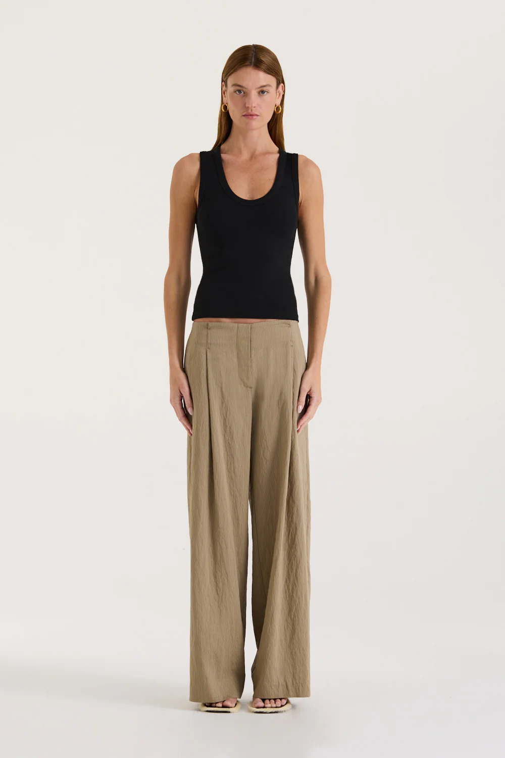 Lucia Pleated Trouser - Image 5