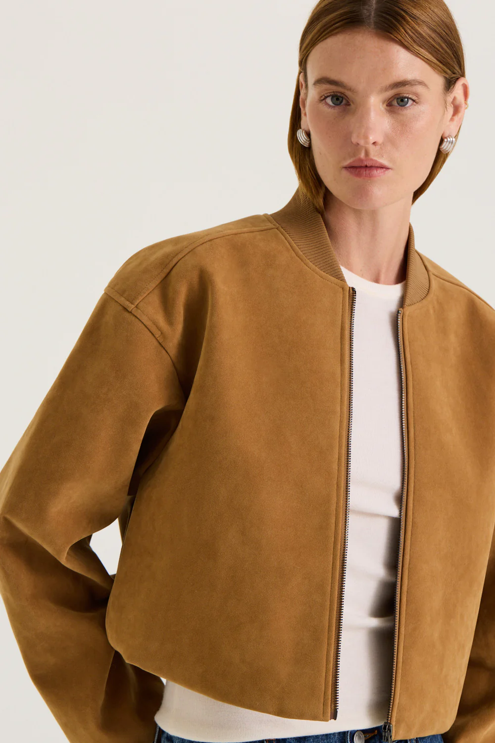 Mara Bomber - Suede Effect - Image 2
