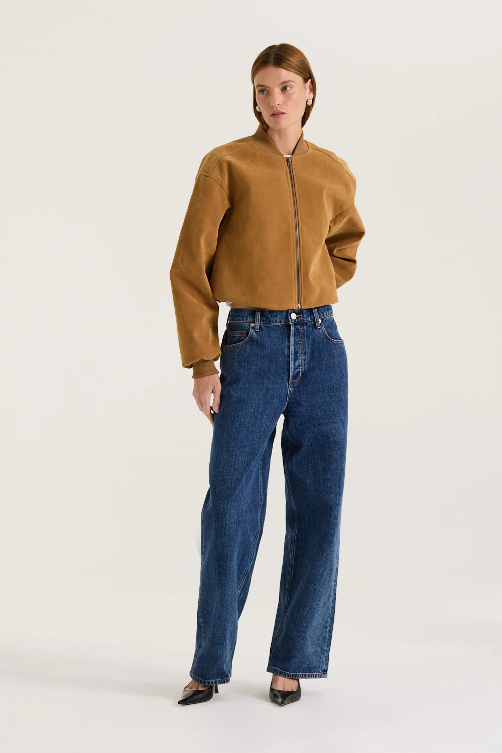Mara Bomber - Suede Effect - Image 4