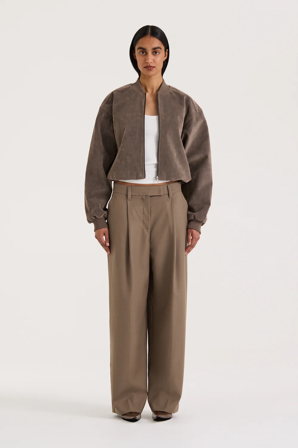 Mara Bomber - Suede Effect - Image 5