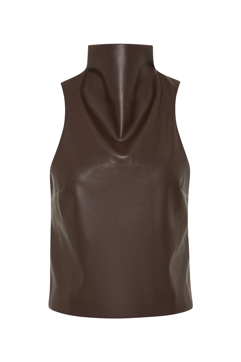 Portia PU Leather Top - Image 6
