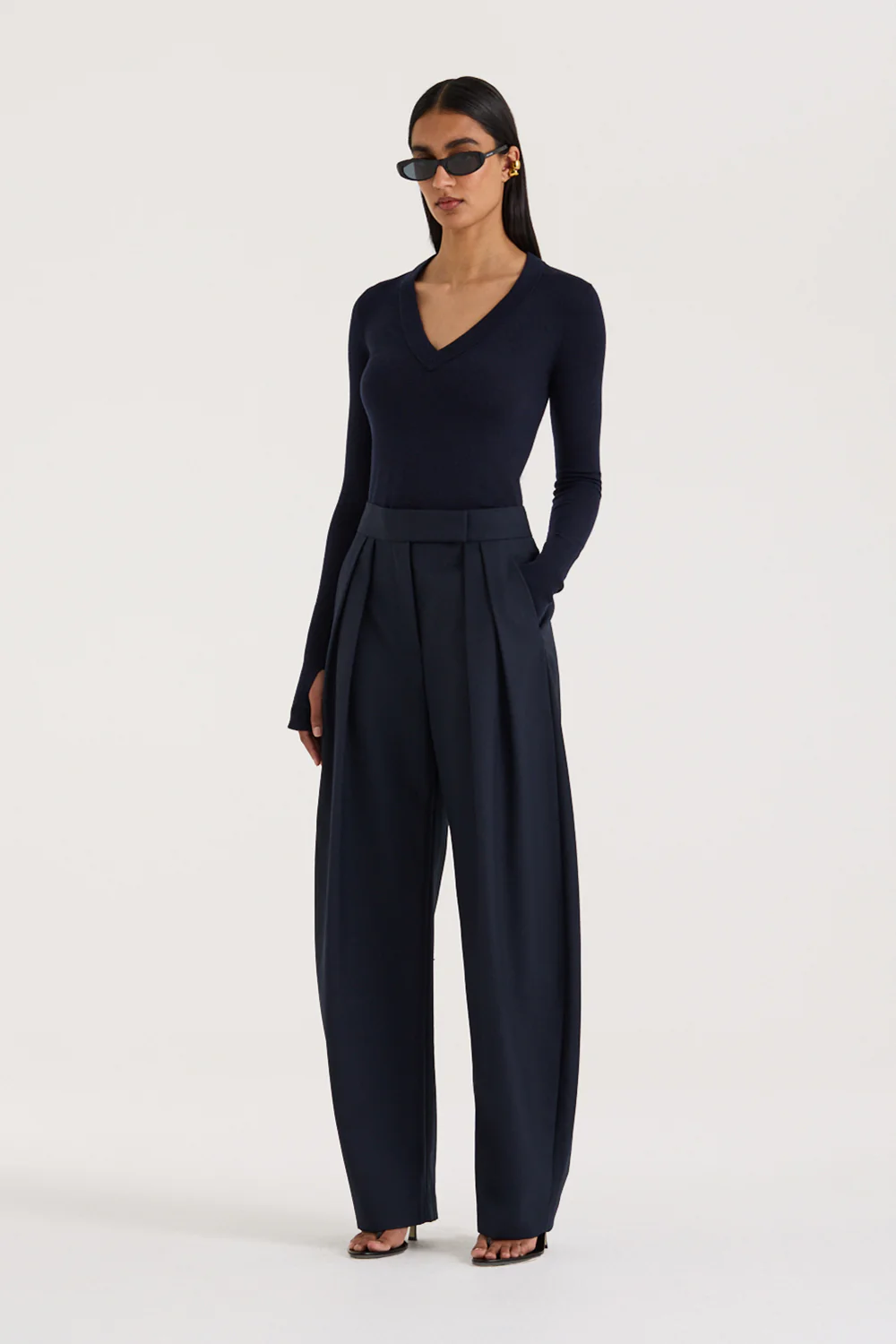 Sharli Bow Leg Tailored Pant