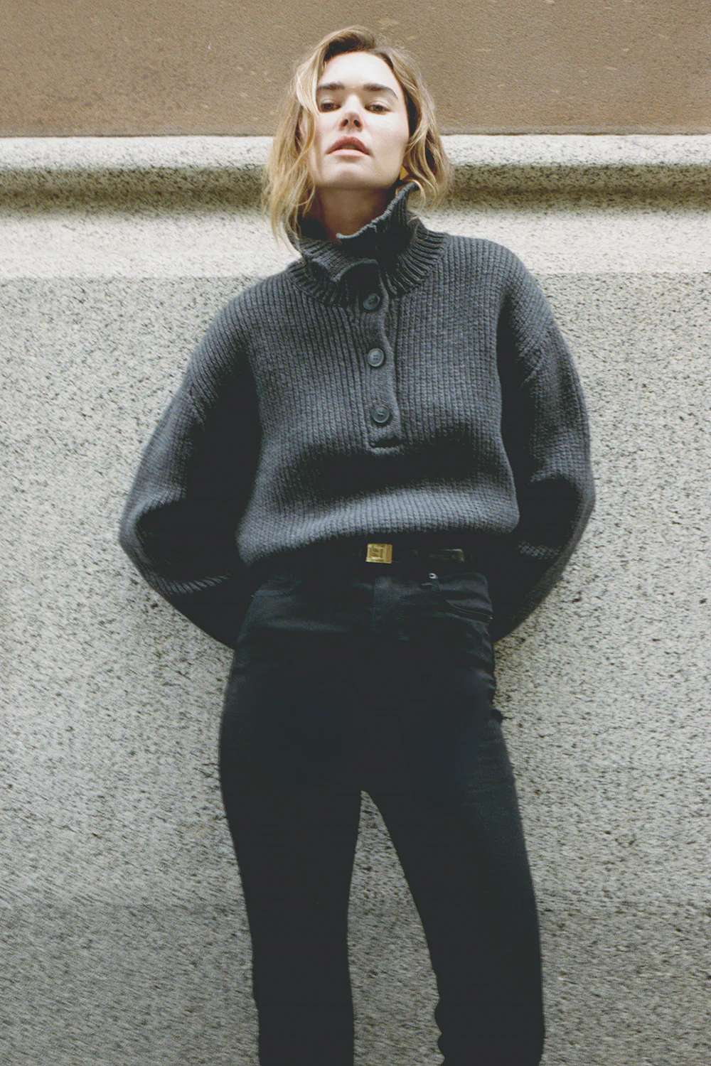 Sura Knit Button Up - Image 9