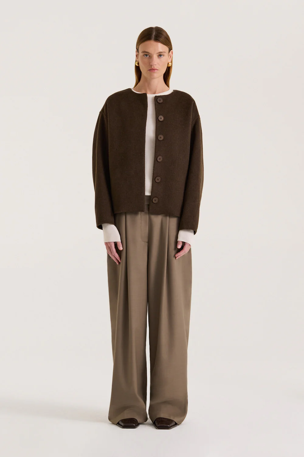 Valea Scarf Coat - Image 2