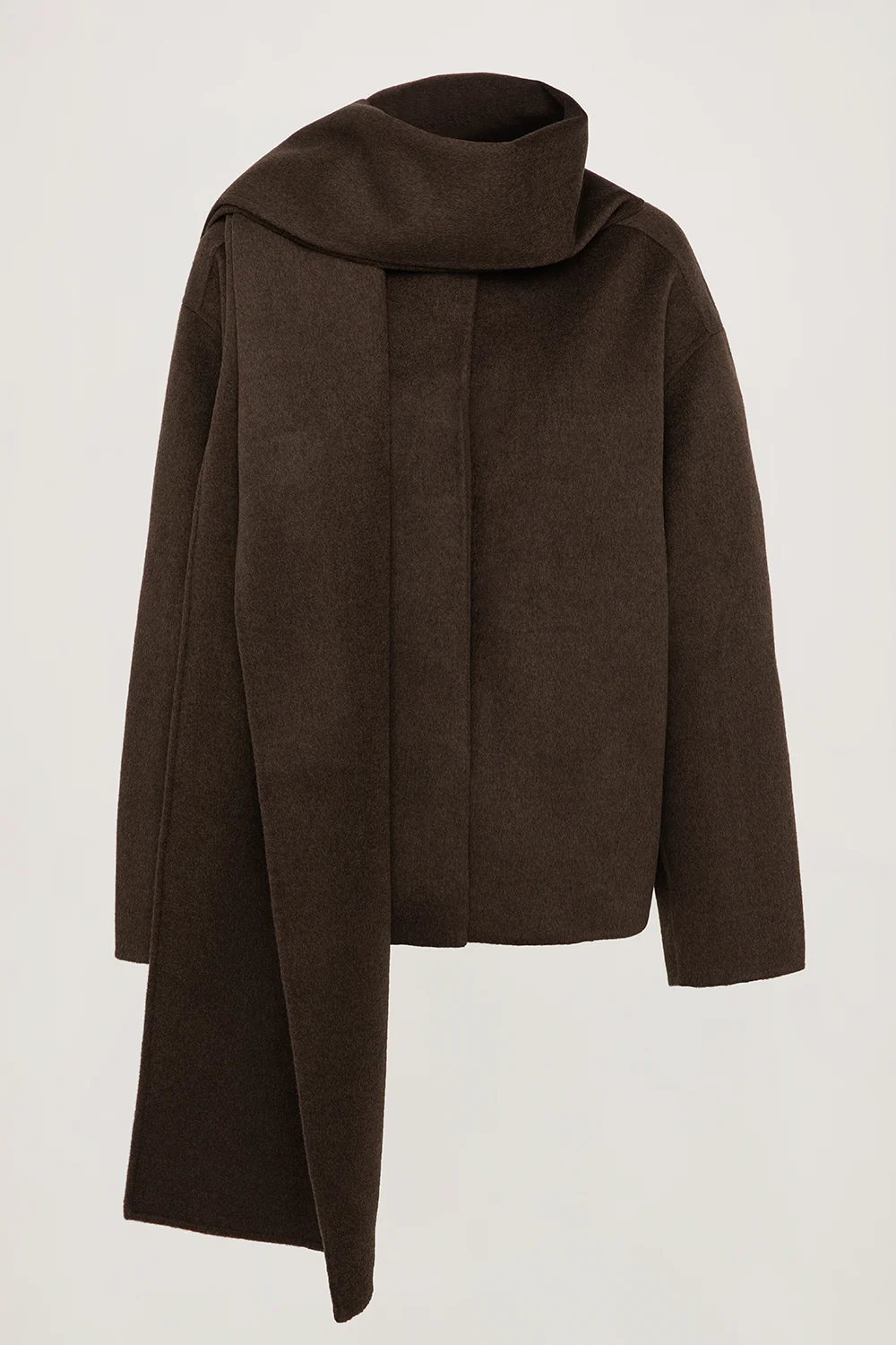 Valea Scarf Coat - Image 9